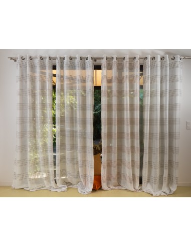 Sheer Curtain MONACO - Eyelet panel - 140 x 260 cm