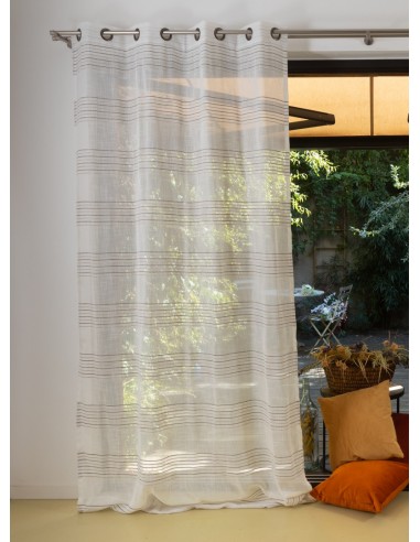 Sheer Curtain MONACO - Eyelet panel - 140 x 260 cm