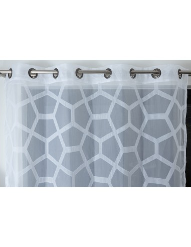 Sheer FIDJI - Eyelet panel - 140 x 260 cm - 100...