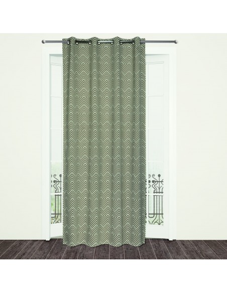 Curtain NOMADE - Eyelet panel - 100% pes - 140 x 260 cm