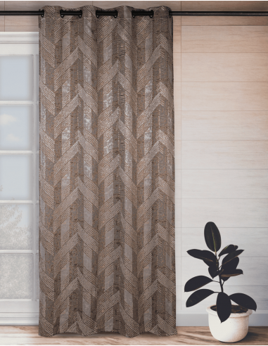 Curtain LIKYA - Eyelet panel - 100% pes - 140 x...