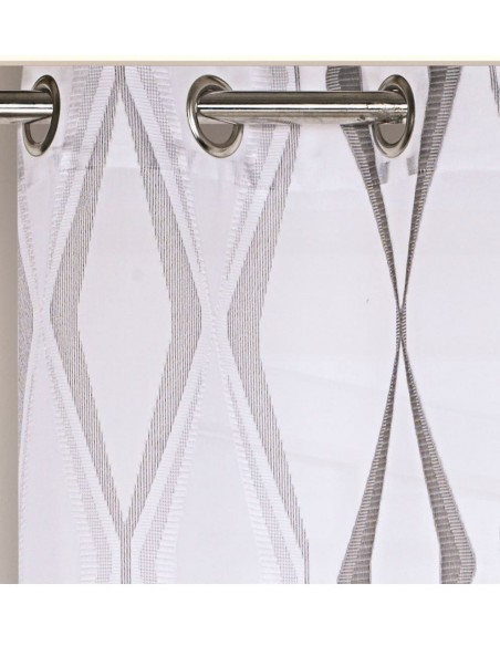 Sheer Curtain ATHENA - Panel with eyelets - 140 x 240 cm - 100% polyester