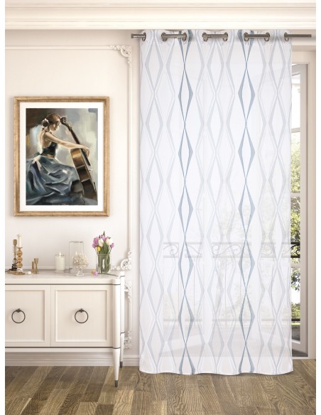Sheer Curtain ATHENA - Panel with eyelets - 140 x 240 cm - 100% polyester