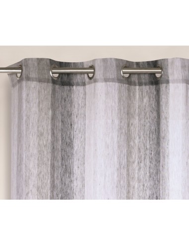 Sheer curtain SMYRNE - Eyelet panel -  64 % lin...
