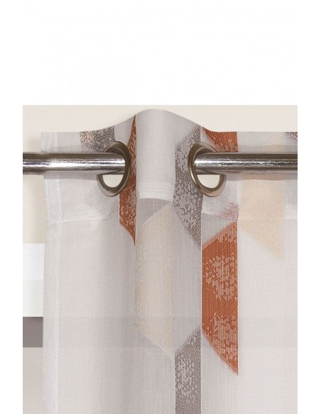 Sheer curtain EFE - Eyelet panel -  100% polyester - 140 x 240 cm
