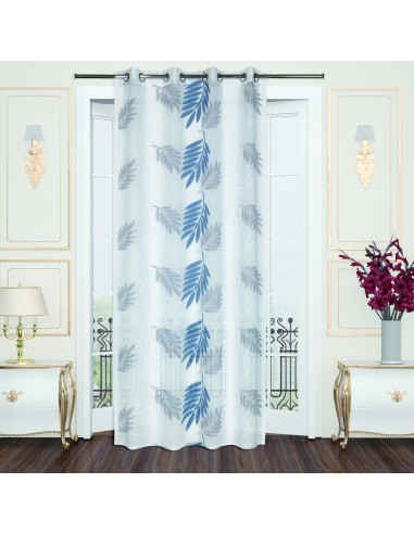 Sheer Curtain TROPICAL - Panel with eyelets -...